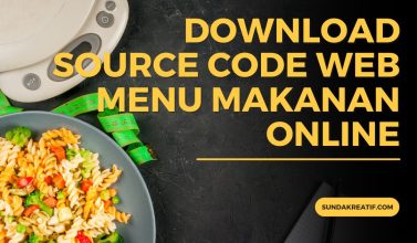 Download Source Code Web Menu Makanan Online