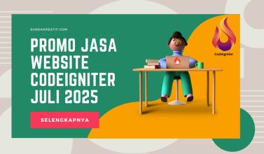 Promo Jasa Website CodeIgniter Juli 2025